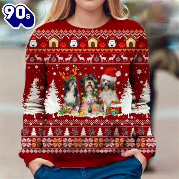 Tibetan Terrier Ugly Premium Sweater