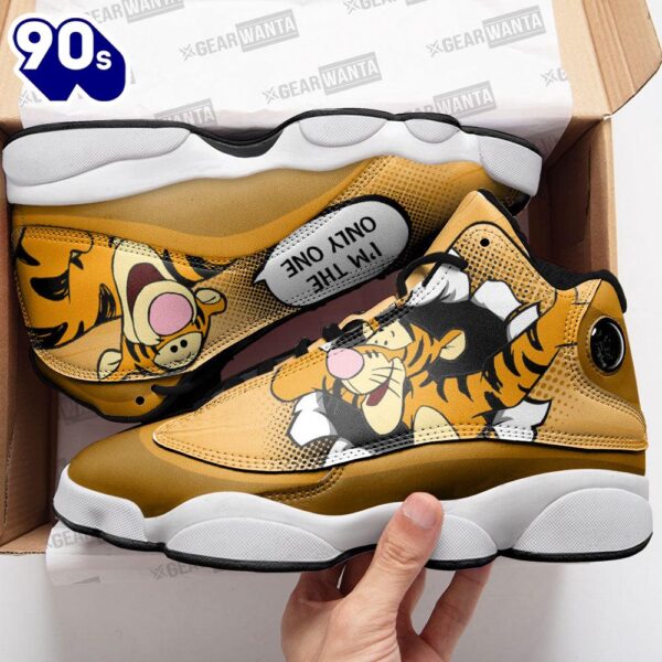 Tigger Air Jordan 13 Sneakers Custom Comic Style Shoes