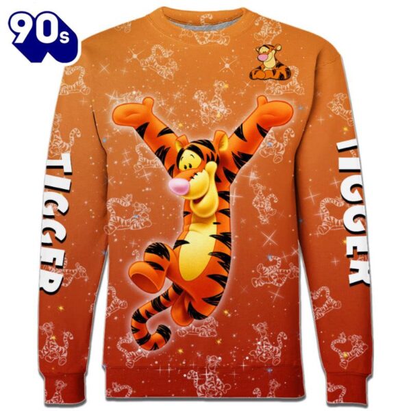 Tigger Cartoon Character Activewear Set