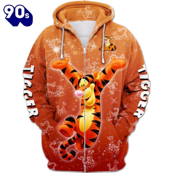 Tigger Cartoon Character Activewear Set