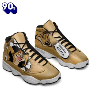 Timon Air Jordan 13 Sneakers Custom Comic Style Shoes