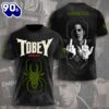 Tobey Eminem This Guy Got Bit By A Goat Not A Spider Fan  All Over Print Rapper Shirt For Fans