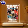 Toby Keith Led Light 7 Color Music For Fans  Gift For Christmas