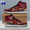 Gift Summer Tom Petty Nike Logo Red Design Air Jordan 1 High Top