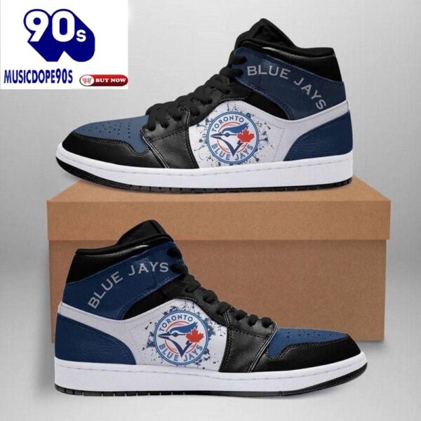 Toronto Blue Jays Mlb Air Jordan Shoes Sport Sneakers, For Men And Women
