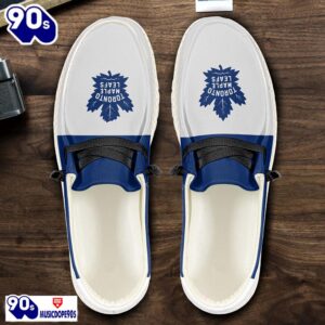 Toronto Maple Leafs NHL Hey Dude Shoes Custom Name Perfect Gift