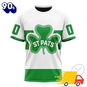 Toronto Maple Leafs Personalized 2024 St Pats Kits All Over Print Shirts