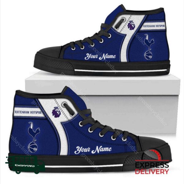 Tottenham Hotspur F.C Personalzied High Top Canvas Shoes