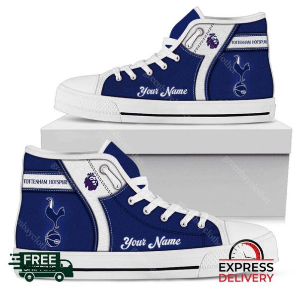 Tottenham Hotspur F.C Personalzied High Top Canvas Shoes