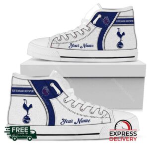 Tottenham Hotspur F.C Personalzied High Top Canvas Shoes