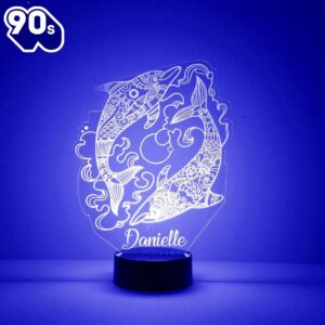 Tribal Dolphin Night Light Personalized…