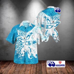 Tribal Style Pokemon Alolan Sandslash Ver 2 Design Hawaiian Shirt