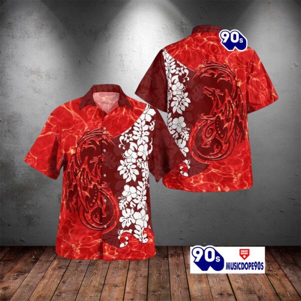 Tribal Style Pokemon Charizard Ver 3 Design Hawaiian Shirt