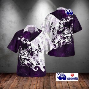 Tribal Style Pokemon Darkrai Design Hawaiian Shirt