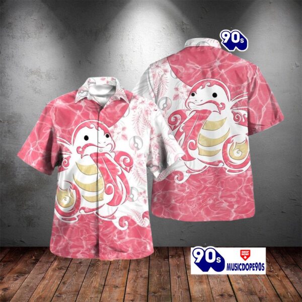 Tribal Style Pokemon Lickitung Pkm Design Hawaiian Shirt