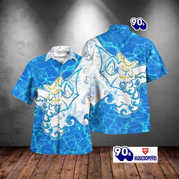 Tribal Style Pokemon Shiny Gliscor Design Hawaiian Shirt