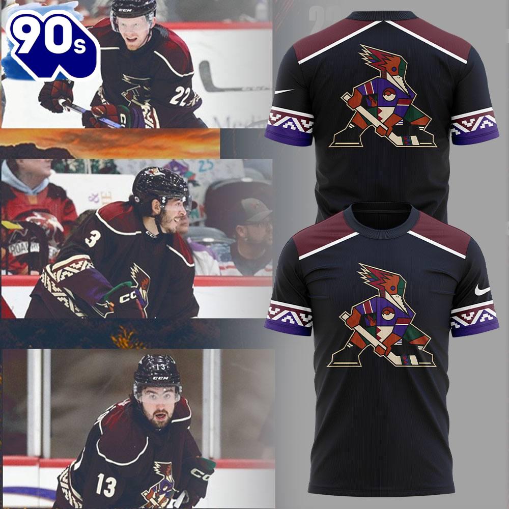 Tucson Roadrunners CCM Kachina Limited Edition 3d T-Shirt Tucson Roadrunners CCM Kachina Limited Edition 3d T-Shirt