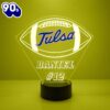 Tulsa Golden Hurricane Football Led Sports Fan Lamp Custom Light Gift Christmas