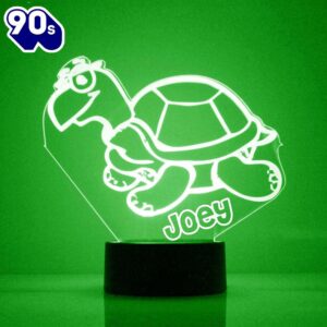 Turtle Night Light Personalized Free…