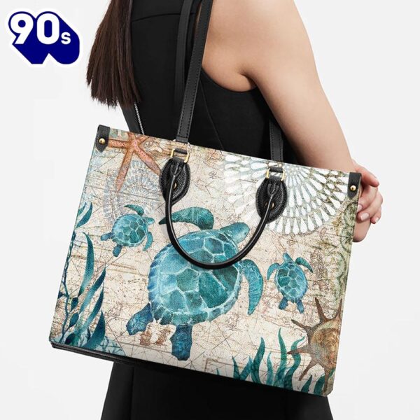 Turtle Pu Leather Bag Gift Ideas For Turtle Lovers Christ Gifts Leather Bags  Gift For  Women Christmas