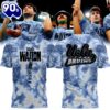 UCLA Basketball Bill Walton Tie-Dye 3d T-Shirt