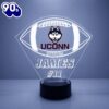 Uconn Huskies Football Led Sports Fan Lamp Custom Light Gift Christmas