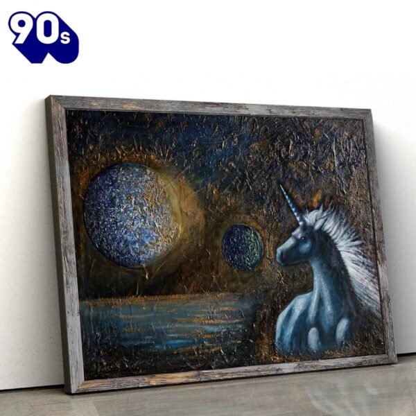Unicorn Painting Canvas Wall Art