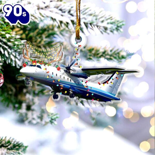 US Air Force C-146A Wolfhound Christmas Ornament