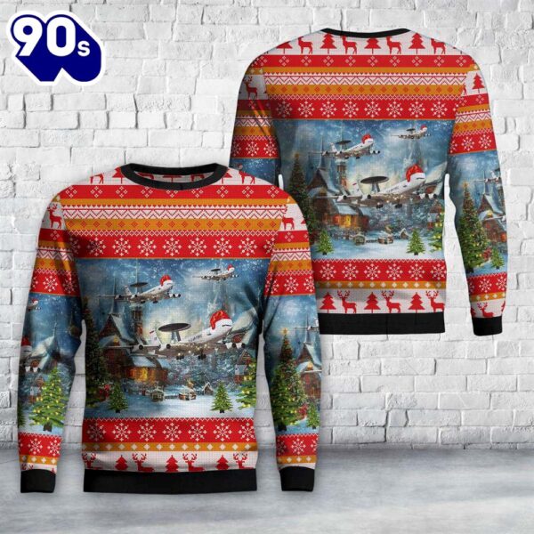 US Air Force E-3 AWACS Christmas Sweater