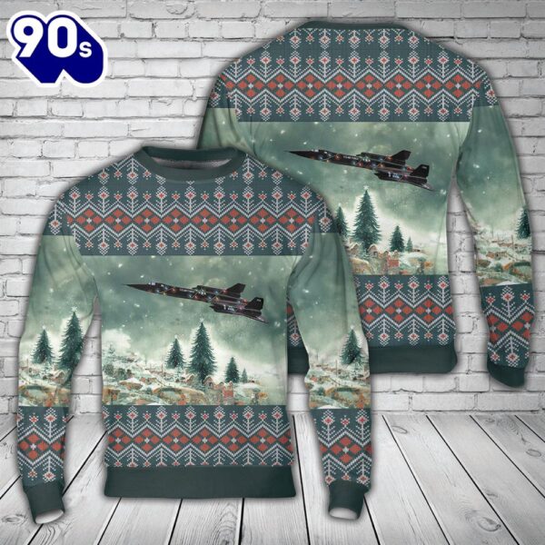 US Air Force Lockheed Martin SR-71 978 Christmas Sweater