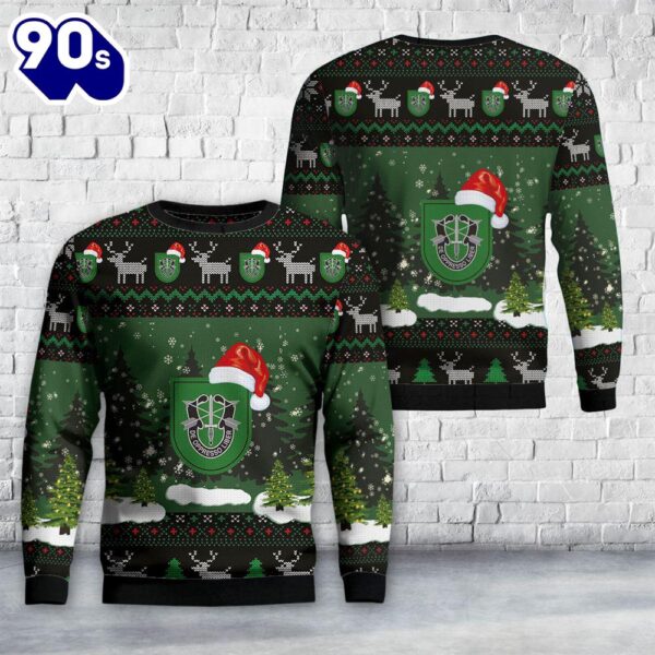 US Army 10th Special Forces Group (10th SFG) Christmas Sweater