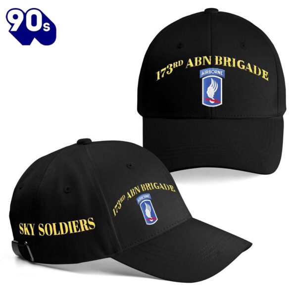 Us Army 173rd Airborne Brigade Embroidered Cap For Men