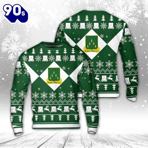 US Army 70th Armor Regiment Christmas Sweater