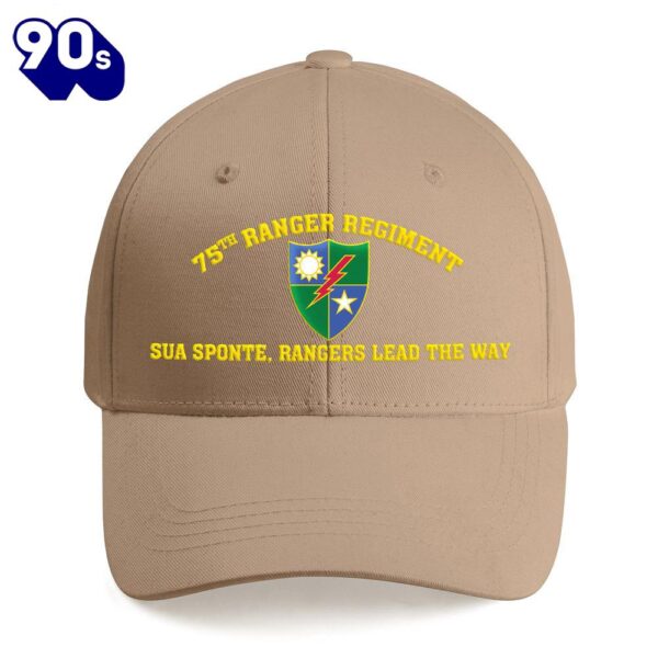 Us Army 75th Ranger Regiment Embroidered Cap