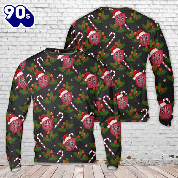 US Army 7th Special Forces Group (7th SFG) Christmas Sweater