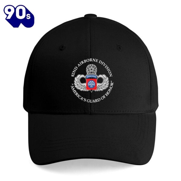 Us Army 82nd Airborne Division America’s Guard Of Honor Embroidered Cap