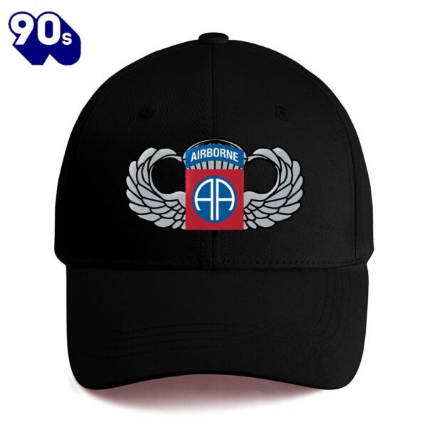 Us Army 82nd Airborne Division Embroidered Cap For Men