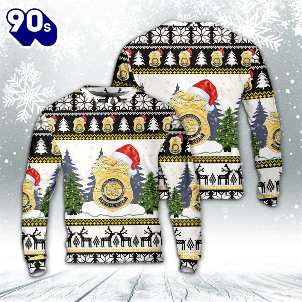 US Army Criminal Investigation Division Christmas Sweater