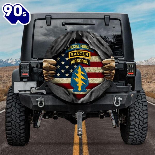 US Army – Special Forces Ranger Airborne Spare Tire Cover