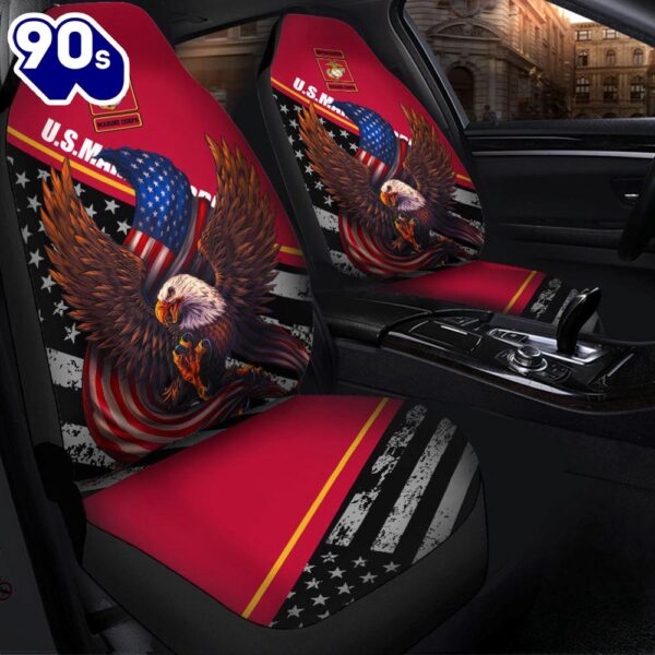 US Marine Corps Premium Custom Car Seat Covers Decor Protectors