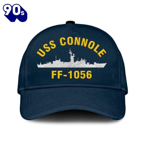 Us Navy Veteran Uss Connole Ff-1056 Classic Embroidered Cap