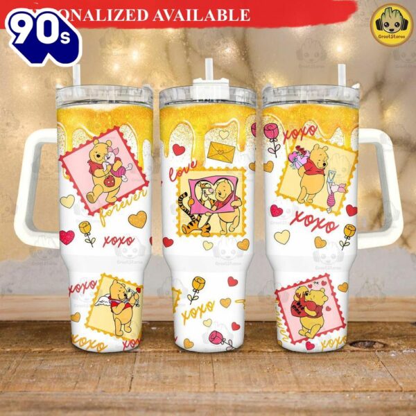 Valentine Winnie-the-Pooh Movie Friend 40 oz Tumbler  Valentine Stanley – 40oz Tumbler with Handle