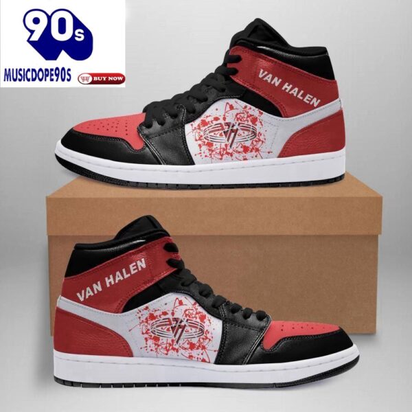 Van Halen Rock Band Air Jordan Team Custom Eachstep Gift For Fans Shoes Sport Sneakers