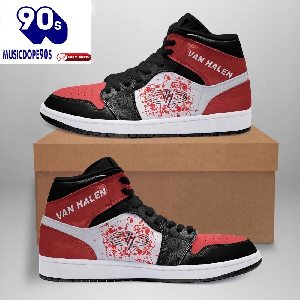 Van Halen Rock Band Air Jordan Team Custom Eachstep Gift For Fans Shoes Sport Sneakers Van Halen Rock Band Air Jordan Team Custom Eachstep Gift For Fans Shoes Sport Sneakers