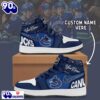 Vancouver Canucks Air Jordan 1 Shoes