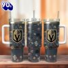Vegas Golden Knights Ice Hockey NHL Sport Custom Stanley Quencher 40oz Stainless Steel Tumbler With Handle  – NHL Tumbler 40oz