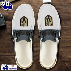 Vegas Golden Knights NHL Hey Dude Shoes Custom Name Perfect Gift