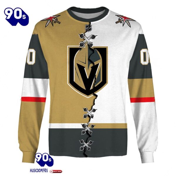 Vegas Golden Knights Personalized NHL Mix Jersey