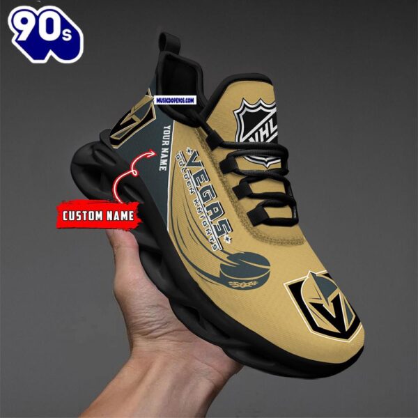 Vegas Golden Knights Personalized NHL New Max Soul Shoes V1