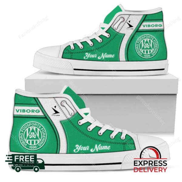 Viborg Personalized High Top Canvas Shoes